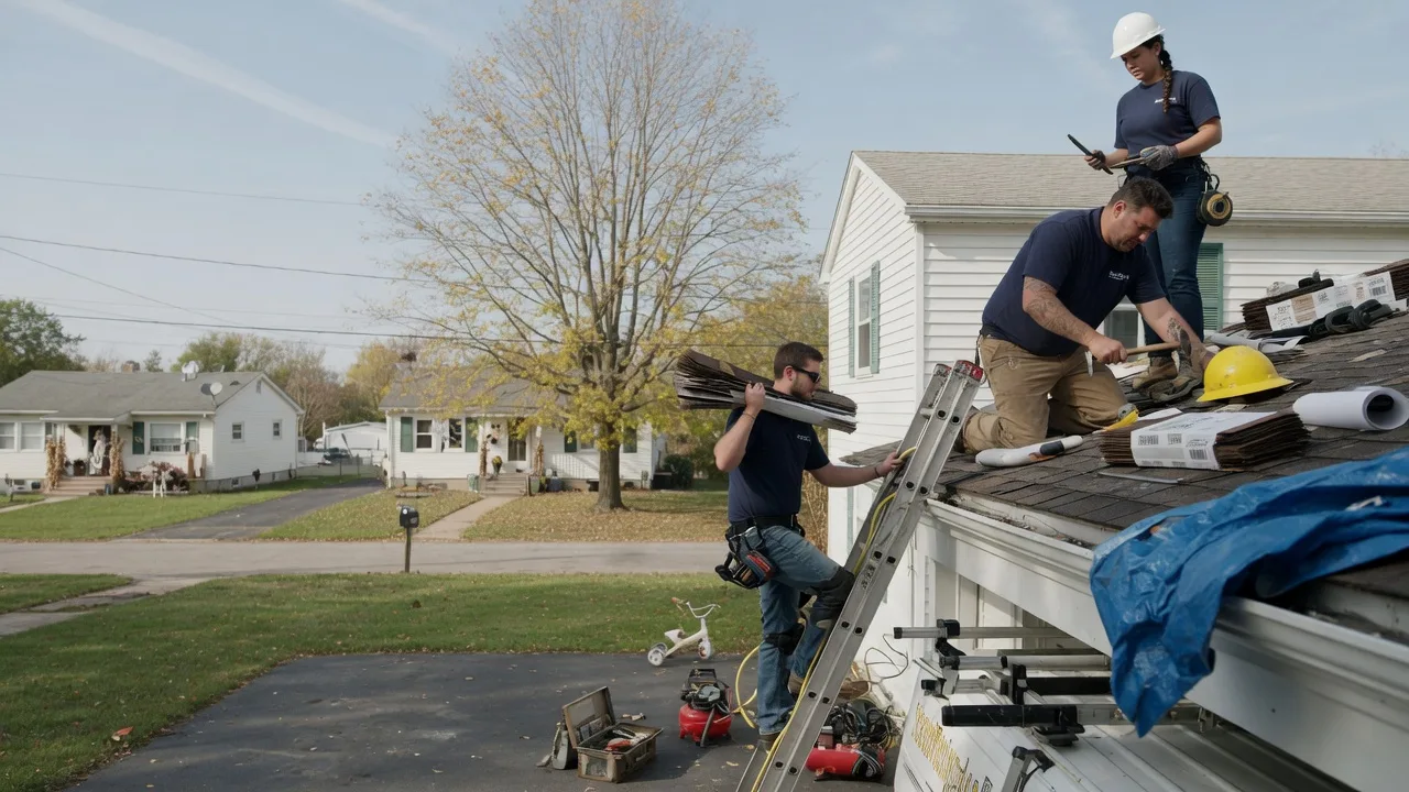 Local Roofing Contractors in Hazleton, IN near me